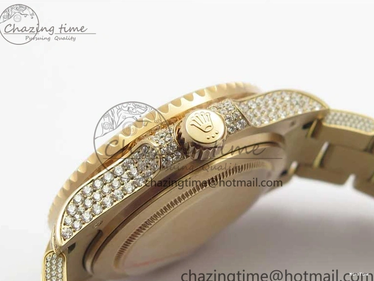 MiroTime 0329 GMT Master II 116769 BRIL Full Diamonds RG TWF Best Edition A Unique 2991